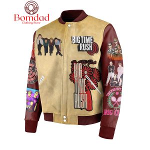 Big Time Rush I Can’t Get Enough Of This Feeling Baseball Jacket