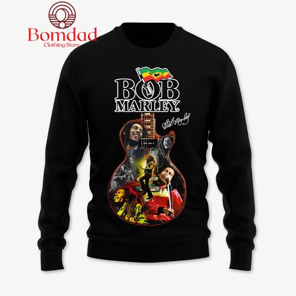 Bob Marley Guitar Legend One Love T Shirt