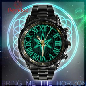 Bring Me The Horizon Green  Light Black Watch