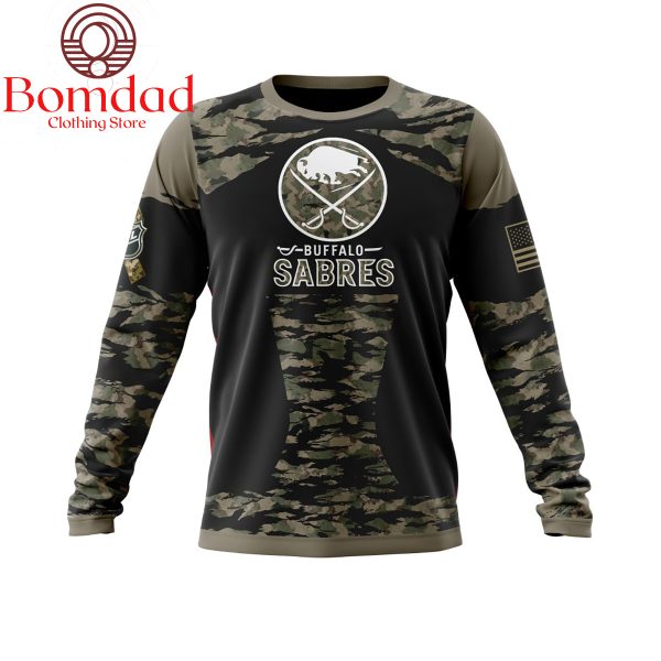 Buffalo Sabres Honors Veterans And Military Personalized Hoodie Shirts