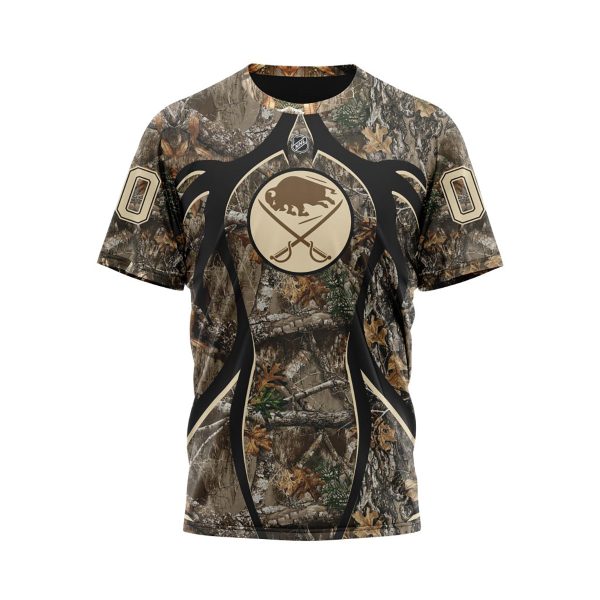 Buffalo Sabres Hunting Realtree Camo Personalized Hoodie Shirts