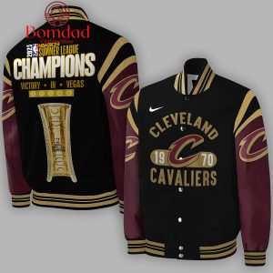Cleveland Cavaliers 2024 Summer League Champions Baseball Jacket