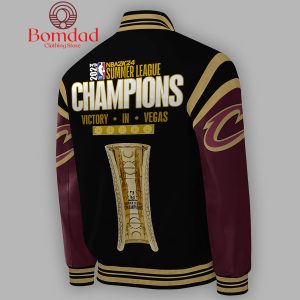 Cleveland Cavaliers 2024 Summer League Champions Baseball Jacket