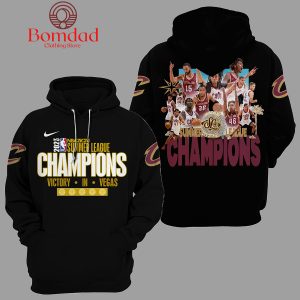 Cleveland Cavaliers 2024 Summer League Champions Hoodie Shirts Black Version