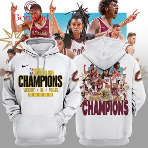 Cleveland Cavaliers 2024 Summer League Champions White Version Hoodie Shirts