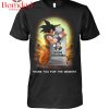 The Dragon Ball Author Toriyama Akira Thank You T-Shirt