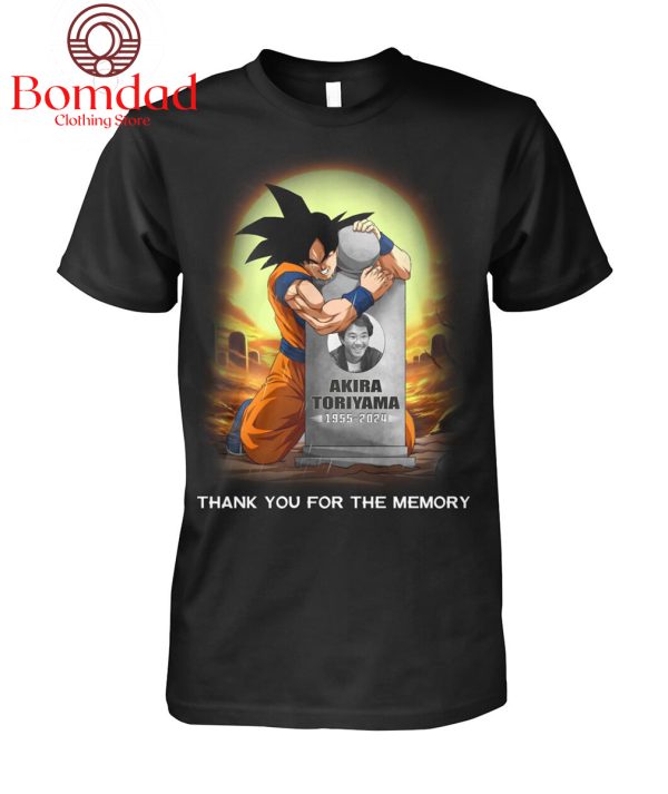 Dragon Ball Toriyama Akira T1955 2024 Fan Thank You T-Shirt