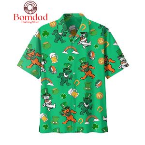 Grateful Dead Happy St. Patrick’s Day Irish Green Hawaiian Shirts