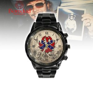 Hank Williams Jr. Country Cowboy Fan Black Watch