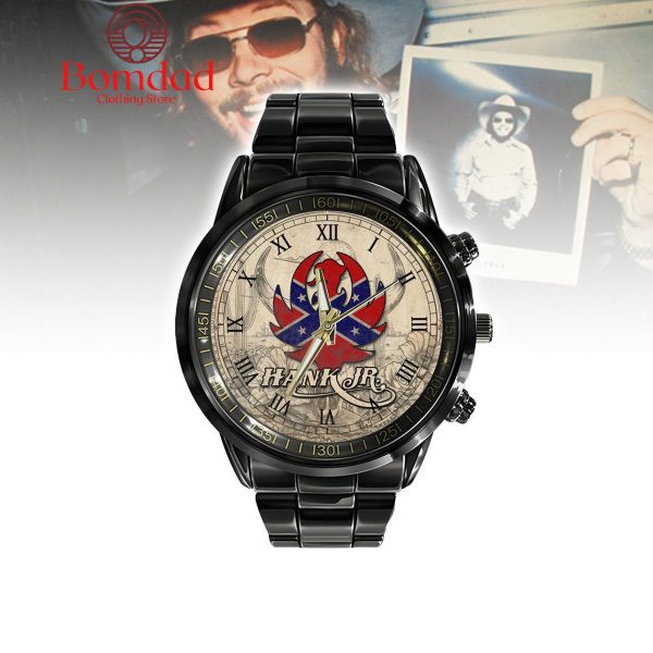 Hank Williams Jr. Country Cowboy Fan Black Watch