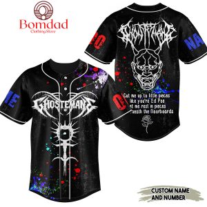 Horseman Cut Me Up To Little Pieces Personalized Baseball Jersey