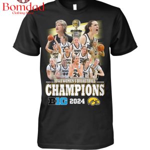 Iowa Hawkeyes Big 2024 Champions T-Shirt