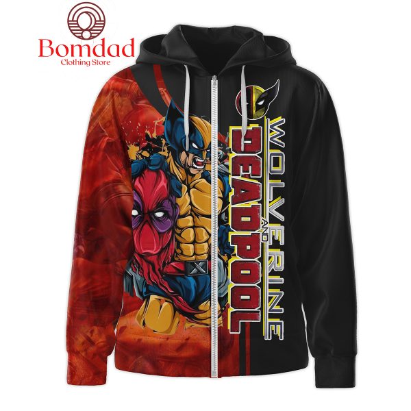 It’s Hero Time Deadpool Wolverine Hoodie Shirts