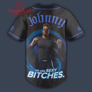 Johnny Cage We Are Sexy Personalized Baseball Jersey
