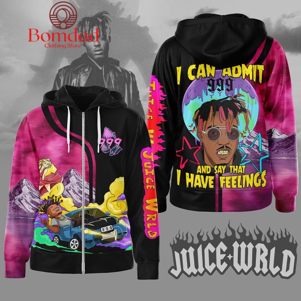 Juice Wrld I Can Admit And Say That I Have Feelings Hoodie Shirts
