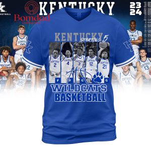 Kentucky Wildcats Basketball Starting 5 Hoodie T Shirt