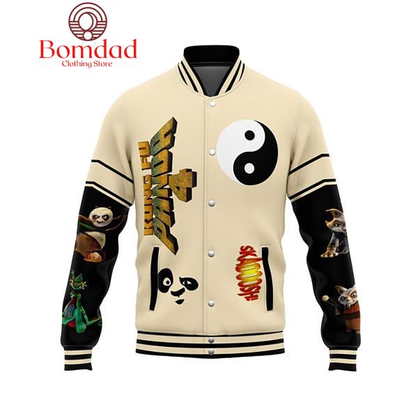 Kung Fu Panda 4 Skadoosh Po Zhen Baseball Jacket