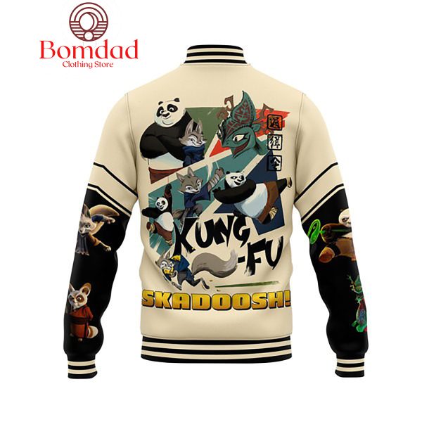 Kung Fu Panda 4 Skadoosh Po Zhen Baseball Jacket