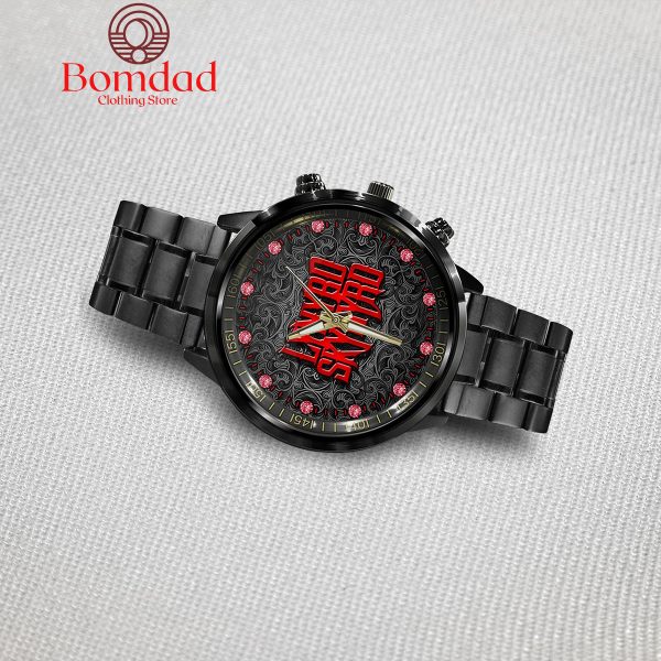 Lynyrd Skynyrd Red Ruby Fan Black Watch