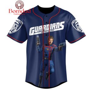 Marvel Guardians Of The Galaxy Star Lord Personalized Baseball Jersey