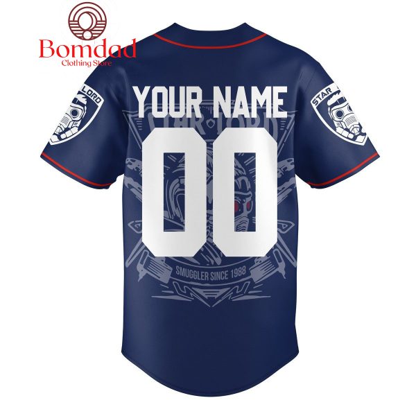 Marvel Guardians Of The Galaxy Star Lord Personalized Baseball Jersey