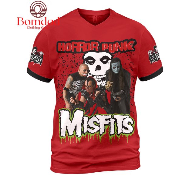 Misfits Horror Punk Red Version Hoodie Shirts