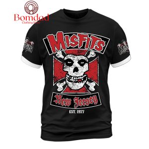 Misfits New Jersey Est. 1977 Black Version Hoodie Shirts