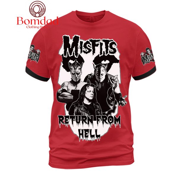 Misfits Return From Hell Red Version Hoodie Shirts