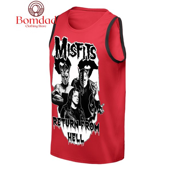 Misfits Return From Hell Red Version Hoodie Shirts