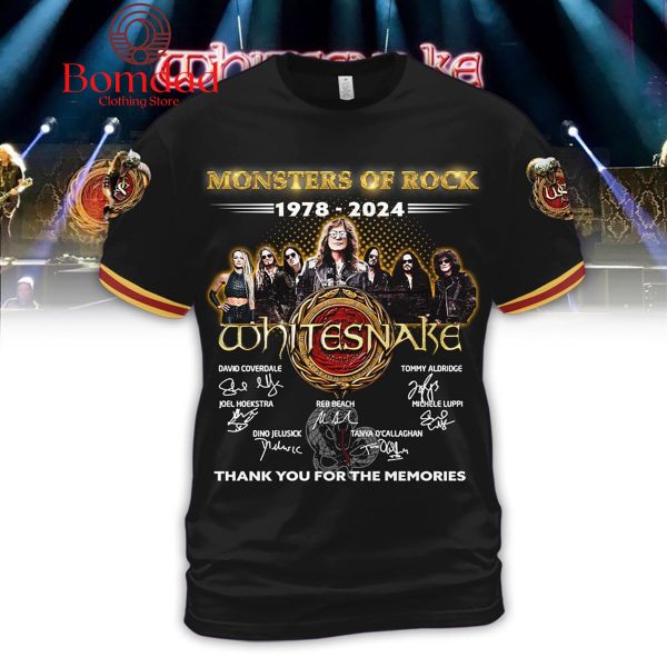 Monsters Of Rock 1978 2024 Memories Hoodie T Shirt