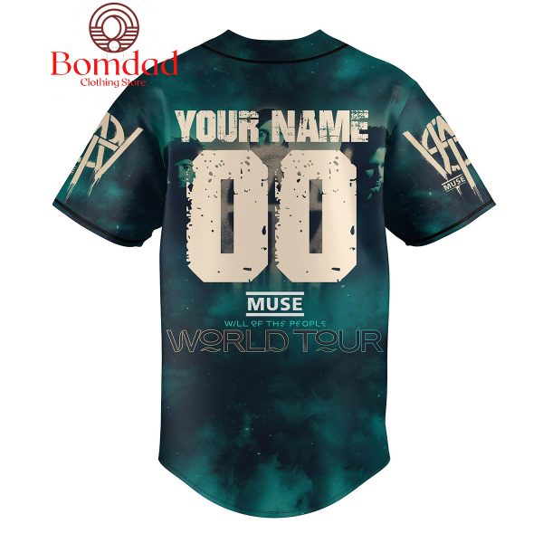 Muse Will Of The People World Tour Personalized Baseball Jersey