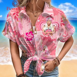 Nicki Minaj Palm Tree Coconut Monstera Hawaiian Shirts