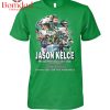 Philadelphia Eagles Jason Kelce Thank You For The Memories 13 Seasons  T-Shirt