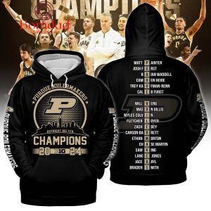 Purdue Boilermakers Outright Big Ten Champions Basketball Hoodie T Shirt