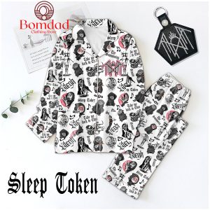 Sleep Token Take Me Back To Eden Polyester Pajamas Set