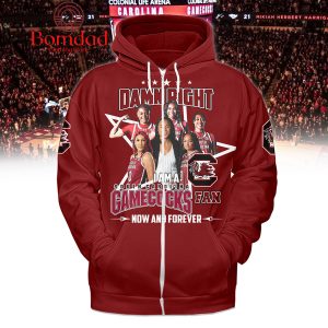 South Carolina Gamecocks I Am A Gamecocks Fan Now And Forever Red Version Hoodie Shirts