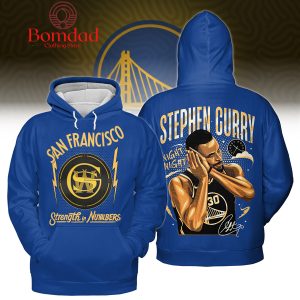 Stephen Curry Night Night Strength In Numbers Hoodie T Shirt