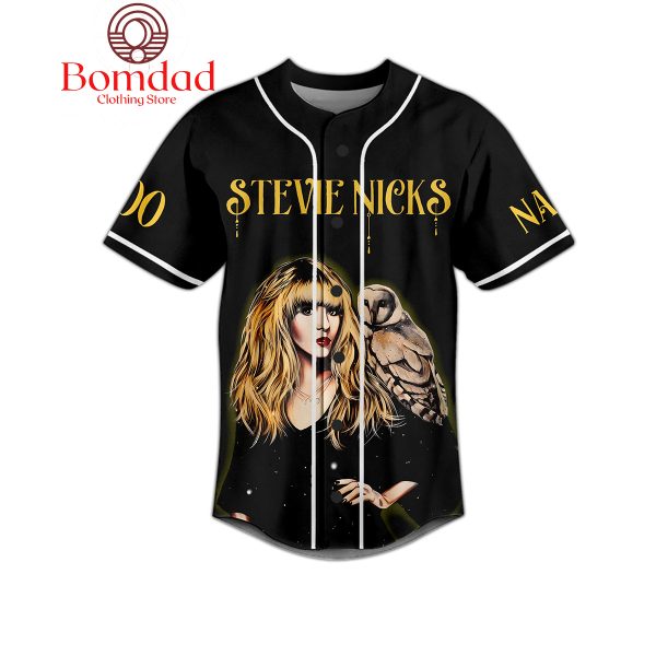 Stevie Nicks Back To The Gypsy That I Was Personalized Baseball Jersey