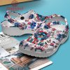 Stitch Independence Day America 4th Of July Crocs Clogs Purple Design