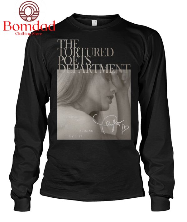 Taylor Swift The Tortured Poets Departments Album T-Shirt