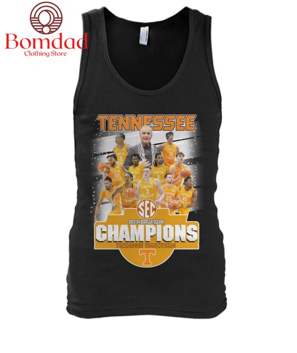 Tennessee Volunteers SEC Men Basketball Champions 2024 T-Shirt