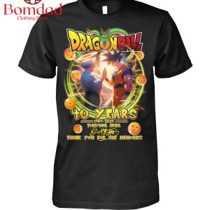 Thank You For The Memories Akira Toriyama 1955-2024 Dragon Ball T-Shirt