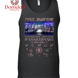 Twice Ready To Be 9th Anniversary T-Shirt