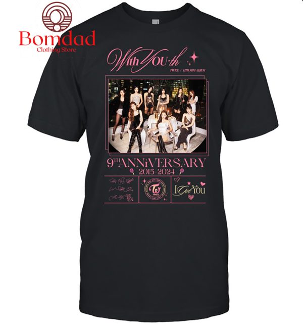 Twice With You 9th Anniversary T-Shirt