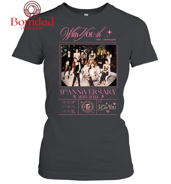 Twice With You 9th Anniversary T-Shirt
