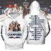 Uconn Huskies Big East Champions 2024 Hoodie Shirts Navy Design