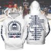 Uconn Huskies Big East Women’s Basketball Tournament Champions 2024 Hoodie Shirts Navy