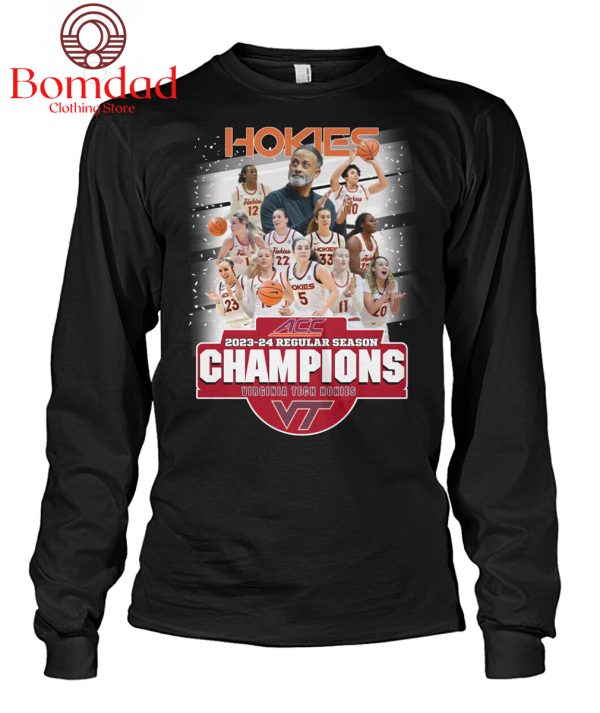 Virginia Tech Hokies ACC 2024 Regular Season Champions T-Shirt