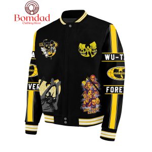 Wu Tang Clan My Rhyme Form Giving Sight To The Blind Baseball Jacket